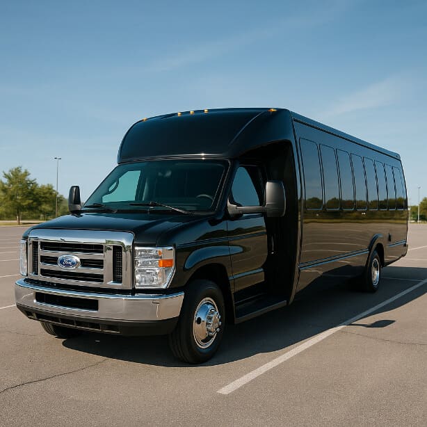 Charter Bus Rental Gary 18 Passenger Minibus