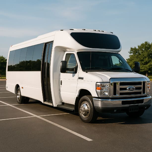 Charter Bus Rental Gary 20 Passenger Minibus