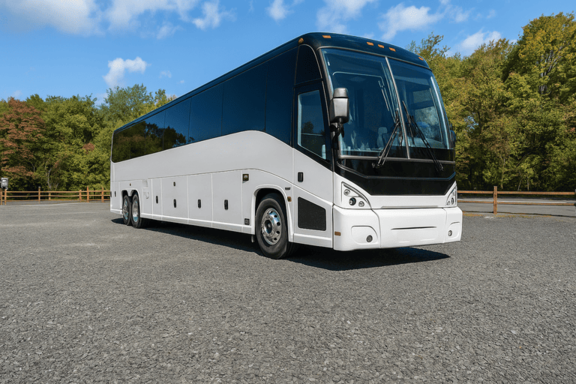 Charter Bus Rental Gary 56 Passenger Charter Bus